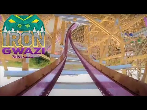 IRON Gwazi POV - Busch Gardens Tampa, New for 2021