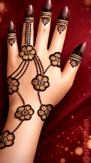 very simple mehndi design | mehndi design | mehandi ka design | mehndi design simple back hand |