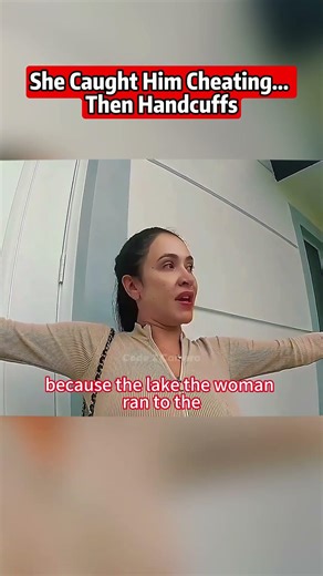 She Caught Him Cheating... Then Handcuffs! Bodycam. #bodycam #cops #shorts