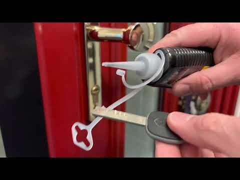 Lubricating your Lock Cylinder