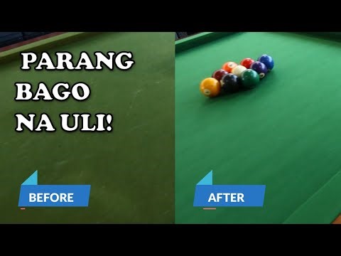 Easy Diy Guide: Transform Your Billiard Pool Table With New Felt Covering!
