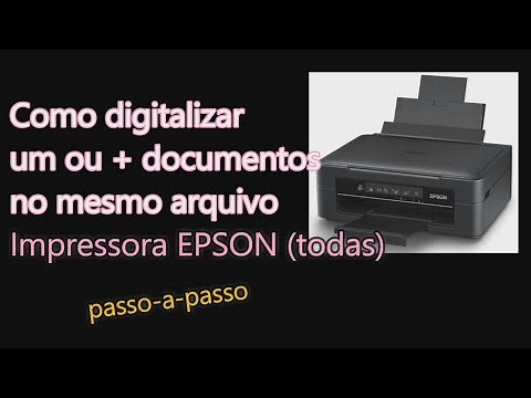 Como digitalizar Impressora Epson