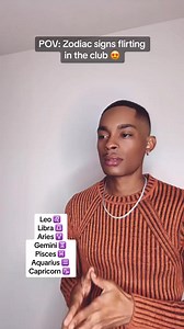 Zodiac signs flirting in the club 😂😂‼️ Do yall agree !? 🤔 #reelsfacebook #funny #reels #explore #astrology | Jacon Milan