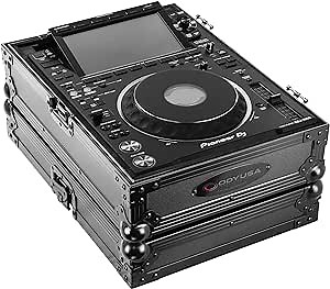 Amazon.com: Odyssey Black Flight Case for Pioneer DJ CDJ-3000 : Musical Instruments