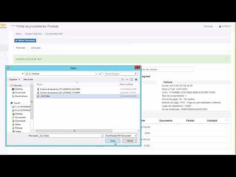 Portal de Proveedores Web para SAP Business One
