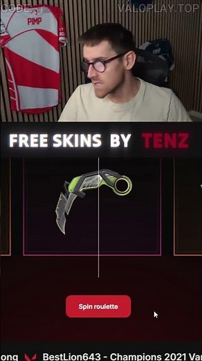 ❗️ Unlock FREE Valorant Skins! Tenz Reveals How #valoranthighlights #valorantclips #valorantmontage