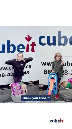 Easy, organized moves with Cubeit Portable Storage