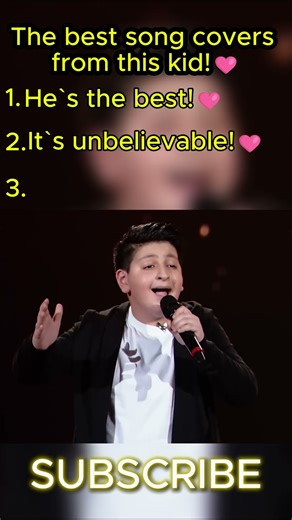 The best song covers from this kid!🩷#moments #coversong