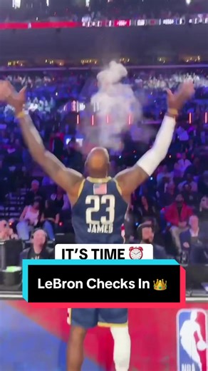 LeBron's Iconic Chalk Toss at the All-Star Game