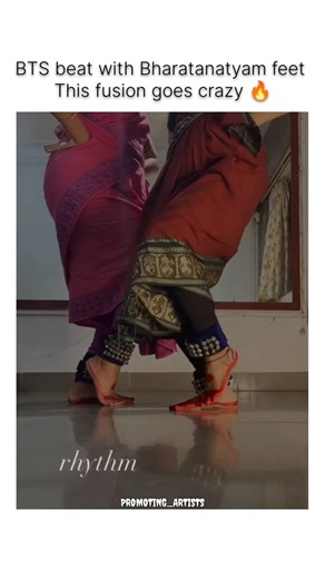 BTS X Bhratanatyam || Sukanya Gaurav & Gauri chitnis X promoting_artists