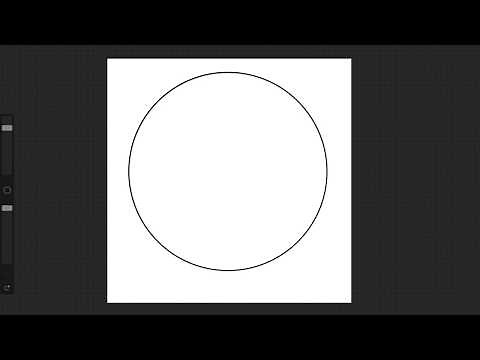How to draw a perfect circle in ProCreate the EASIEST way. No importion needed! Super simple!