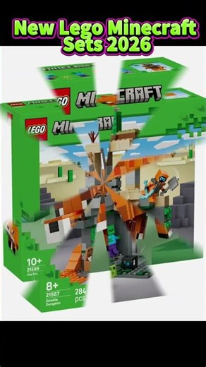Lego Minecraft sets 2026