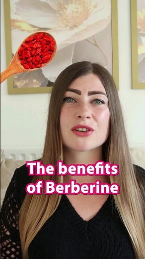 Berberine Benefits & How it Works 🍬 [Blood Glucose, Insulin, Weight Loss] #berberine #shorts