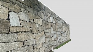 Medieval_Large_wall_1 [Low Res, Lidar Scan] - Buy Royalty Free 3D model by Photogrammetree