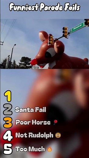 Top 5 Parade Fails That Made Everyone Laugh #funny #shorts