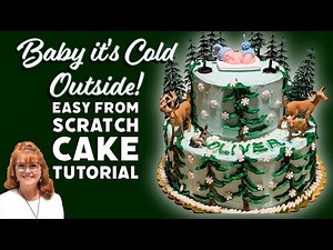 Easy Two-Tier Cake Decorating Tutorial for Beginners