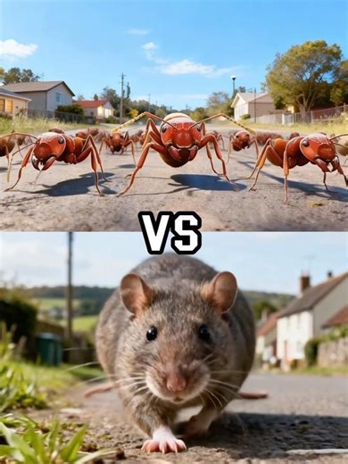 Red Ant Army vs Wild Animals