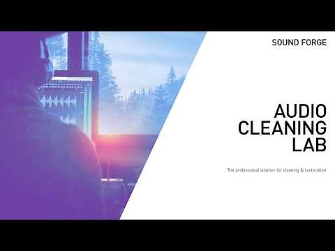 SOUND FORGE Audio Cleaning Lab