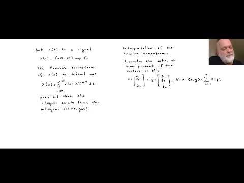 01 Fourier Transform (Definition and Interpretation)
