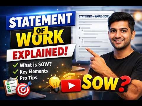 Statement of Work (SOW) Explained for Beginners | Project Management Basics