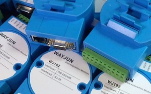 Modbus RTU转Modbus TCP模块，RS232/485转以太网模块
