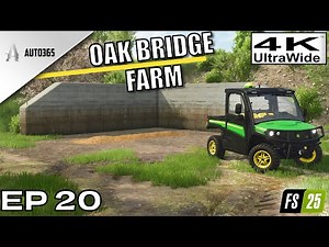 MANURE HEAP IS IN! | OAK BRIDGE FARM| Farming Simulator 25 | EP20