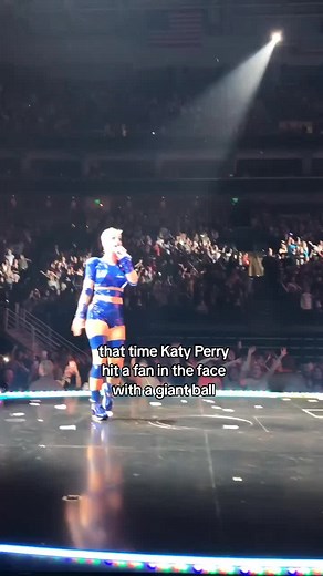 Katy Perry Witness Tour: Ball Hits Fan!