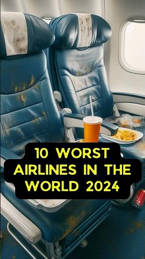 10 Worst Airlines in the World 2024