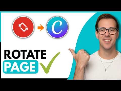 How To Rotate A Page In Canva (Step By Step)