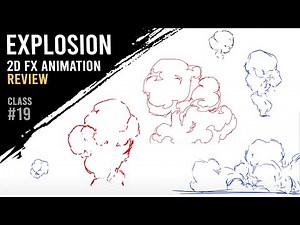Explosion animation review ["Basics of 2D FX" course]