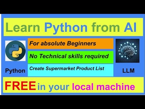Learn Python from AI - Lesson: 02 : Online Shopping #python #learnpython #artificialintelligence