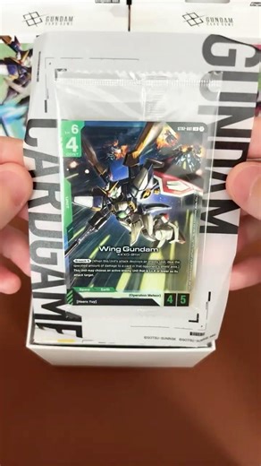 Gundam CG Edition Beta Box Opening #gundam #gundamtcg #tcg