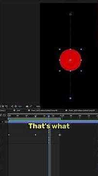 How to Animate a Realistic Bouncing Ball in After Effects (Fast & Easy) #aftereffects #animation