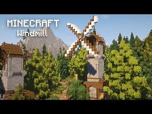 How to build a Medieval Windmill | Step-by-Step Tutorial | Minecraft |