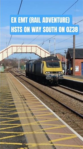 Rail Adventure HSTs (Class 43) up north #railway200 #railvlogger #railwaycontent #youttubeshorts