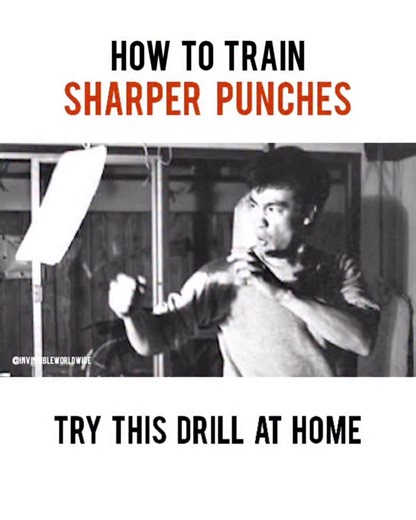 To improve the sharpness, speed and crispiness of his punches, Bruce Lee used to hang up a piece of paper from the ceiling and punch at it for hours. 🔥 In this video, I show you how to apply this drill in your own training💪 The key is to stay relaxed and clench at the very last second before impact. You don’t want to just “push” or “muscle” the punch. 👊 In this video, we are using the Straight Punch from traditional martial arts. This drill can be applied to all punches. | Alan La