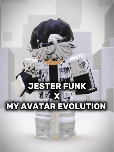 Jester Funk x My Avatar Evolution?! 😋🔥 #roblox #shorts