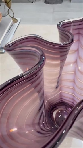 Vintage Royal Gallery Murano Style Art Hand-blown Vase - Etsy