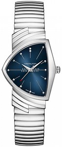 Hamilton Watch Ventura Quartz 32.3mm x 50.3mm with Blue Dial - H24411142