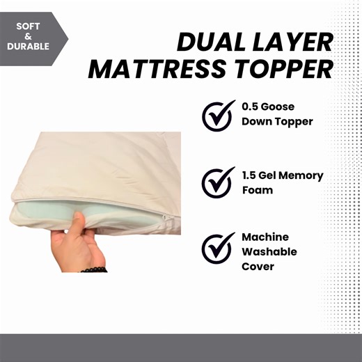 Watch Firm Memory Foam With A Touch of Fluff on Amazon Live