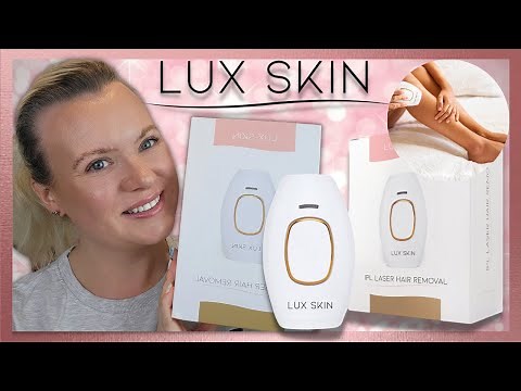 LUX SKIN AT HOME IPL LASER HAIR REMOVAL DEVICE Demo & Review | Clare Walch