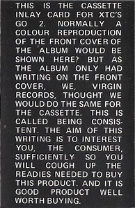 XTC - Go 2