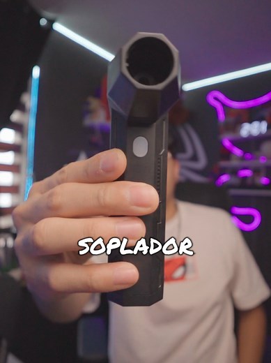 Limpia, sopla, quita el polvo, seca y de todo este soplador 🔥 #soplador #airecomprimido #mantenimiento #tech #tiktokshop