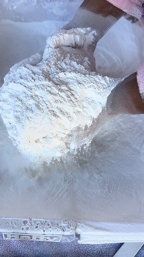 Baby Powder ASMR Play | Oddly Satisfying Dusty Experience