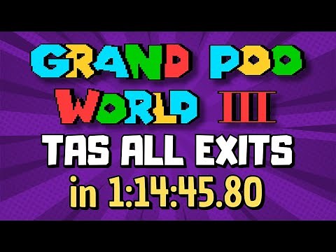 [TAS] Grand Poo World 3 "all exits, hard mode" by IgorOliveira66X in 1:14:45.80