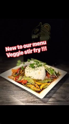 NEW menu options at the voyage #stirfry #salmon #steak tips #veggie #crabcakes | The Voyage - Irish Pub