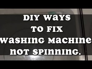 Easiest way to fix a Twin Tub Washing Machine not spinning