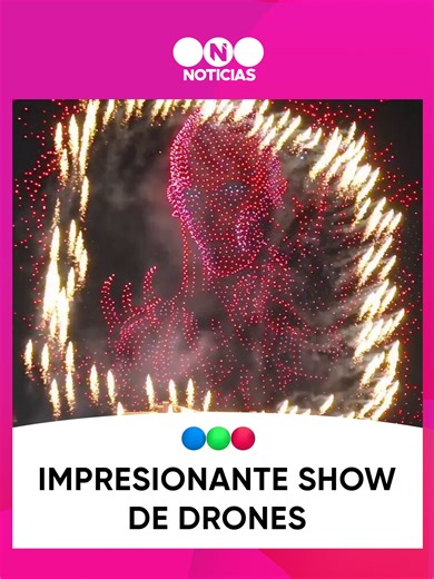 El Cielo de Las Vegas Iluminado para Stranger Things