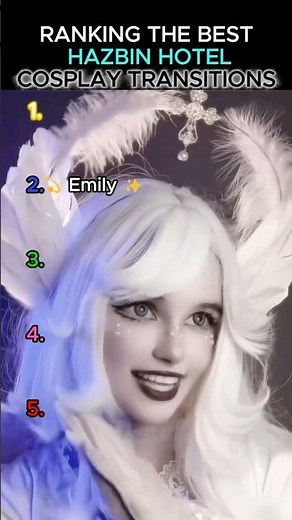 RANKING the Best Hazbin Hotel Cosplay Transitions #cosplay