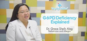 ASK A PEDIA: What is G6PD Deficiency? Can I prevent my child from having it? This and other questions answered in this friendly chat with Dra. Grace Shieh-Alag, a Mommy Pediatrician & Allergist ❤️ #g6pd #g6pddeficiency #g6pdsupport GIVEAWAY: LIke & Share this video, comment below what other baby health topics you would like us to explore and tag a mom who needs to see this. One mommy will win a Tiny Remedies online GC. For every worry, there's a Tiny Remedy ❤️🌱 #TinyRemedies Learn more on www.t